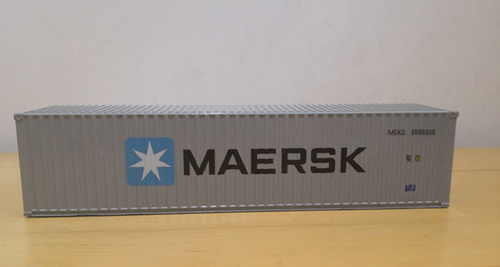 1/50 MAERSK Container Diecast Model Accessory