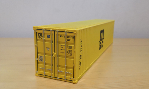 1/50 MSC Container Diecast Model Accessory