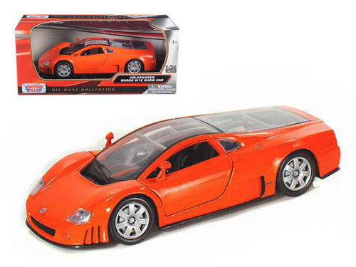 1/18 Motormax Volkswagen Nardo W12 Show Car (Orange) Diecast Car