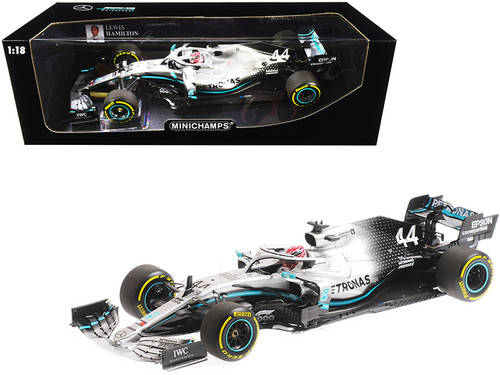Mercedes AMG Petronas Motorsport F1 W10 EQ Power+ #44 Lewis Hamilton Winner Chinese Grand Prix (2019) Limited Edition to 384 pieces Worldwide 1/18 Diecast Model Car by Minichamps