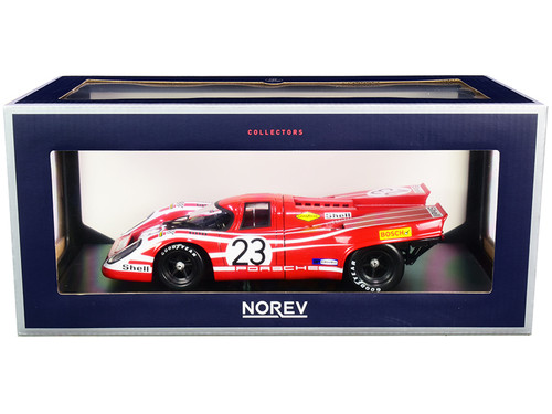 Porsche 917K #23 Hans Herrmann - Richard Attwood Winners 24 Hours of Le Mans (1970) 1/18 Diecast Model Car by Norev
