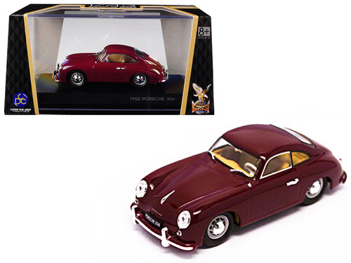 1951 Porsche 356 Coupe Silver 1/43 Diecast Model Car by Road