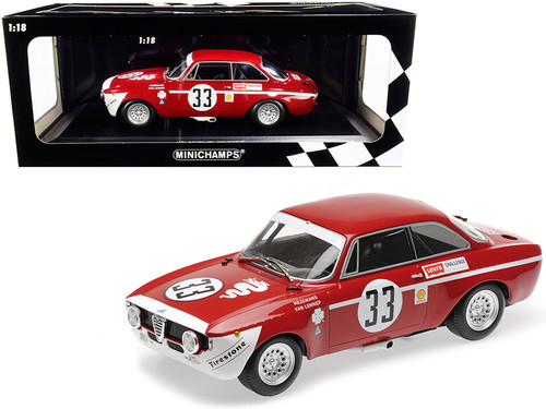 1/18 TSM Alfa Romeo Tipo 33/2 #23 1968 Daytona 24 Hrs. Resin Car