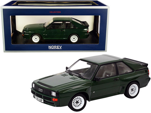 1/18 Norev 1985 Audi Sport Quattro (Black) Diecast Car Model