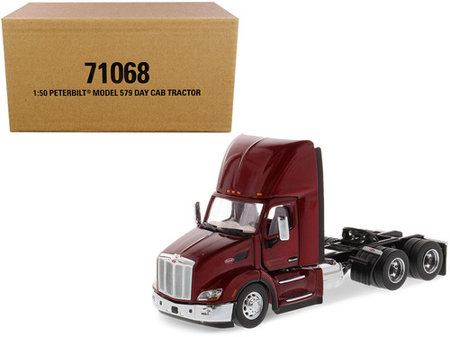 Peterbilt 579 Day Cab Truck Tractor Legendary Red 