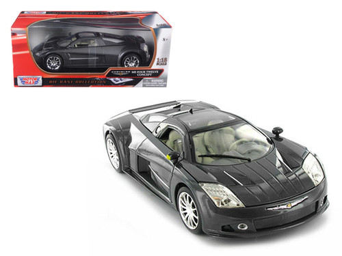 フィギュア Chrysler Me Four Twelve Concept Car Grey 1/18 Diecast Model Car by