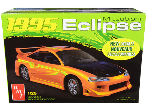 Skill 2 Model Kit 1995 Mitsubishi Eclipse 1/25 Scale Model by AMT