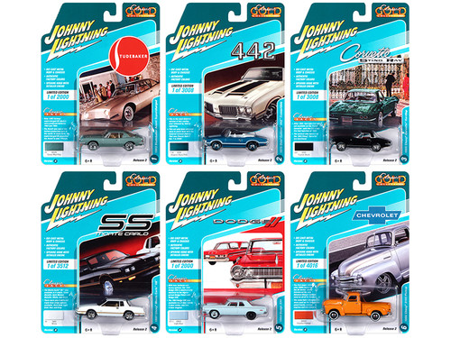 Muscle Cars USA 2021 Set A of 6 Cars Release 1 1/64 Diecast Model