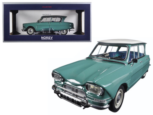 1/18 Norev 1968 Citroen Ami 6 Club (Corsair Red) Diecast Car Model