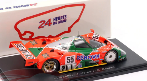 1/43 Mazda 787 B 787B No.55 Winner 24H Le Mans 1991 V. Weidler - J. Herbert - B. Gachot Car Model