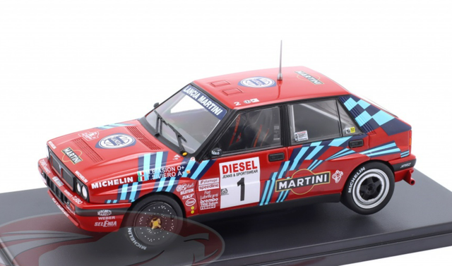 La marca Lancia y Stellantis Heritage certifica el Lancia de Miki Biasion