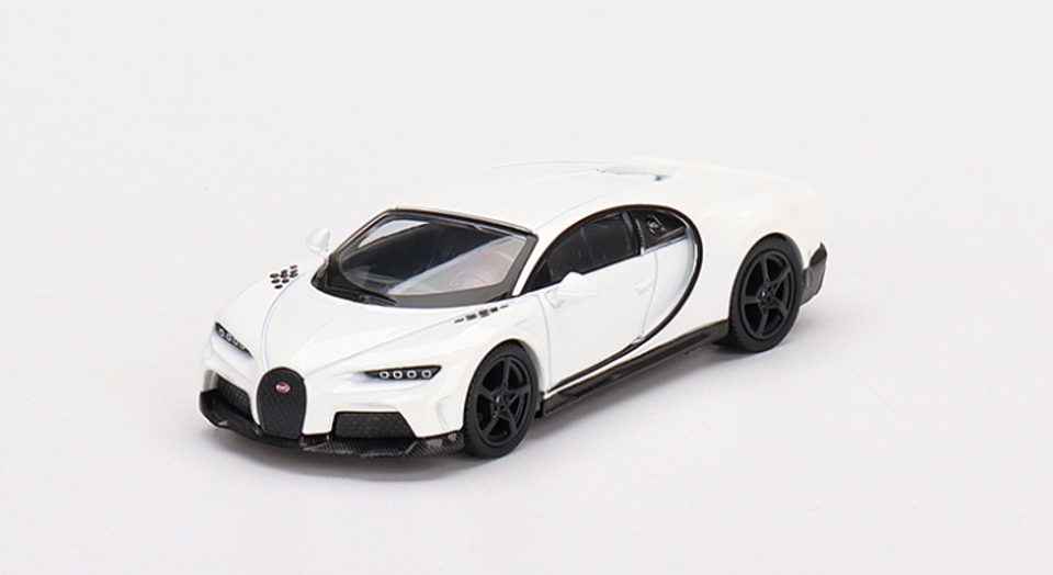 1/64 MINI GT Bugatti Chiron Super Sport White Diecast Car Model