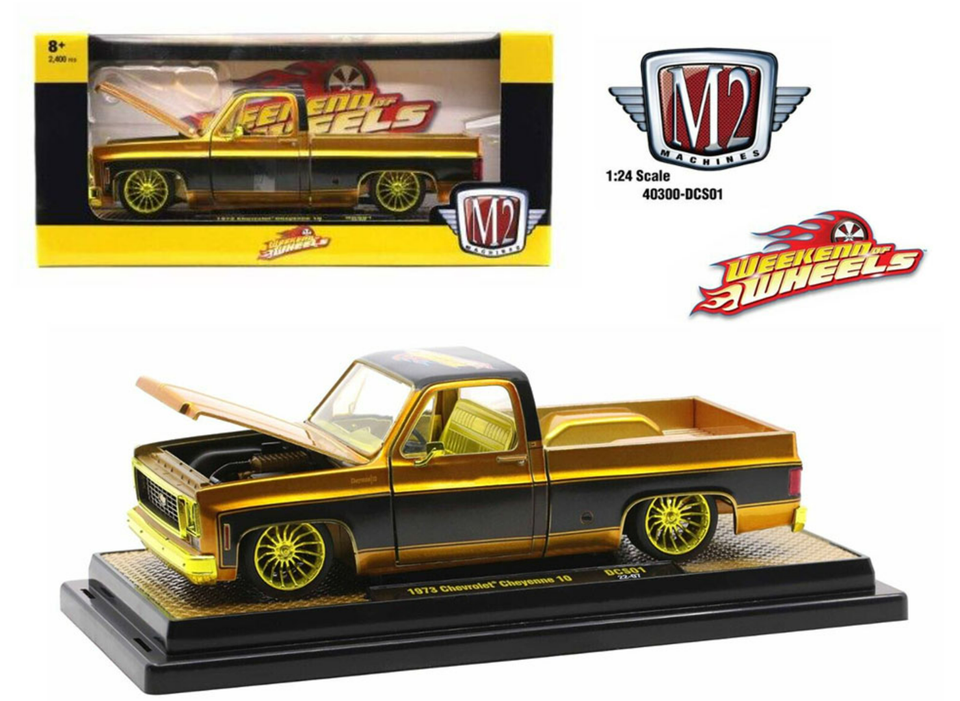 1/24 M2 Machines Weekend Wheels Exclusive 1973 Chevrolet Cheyenne 10