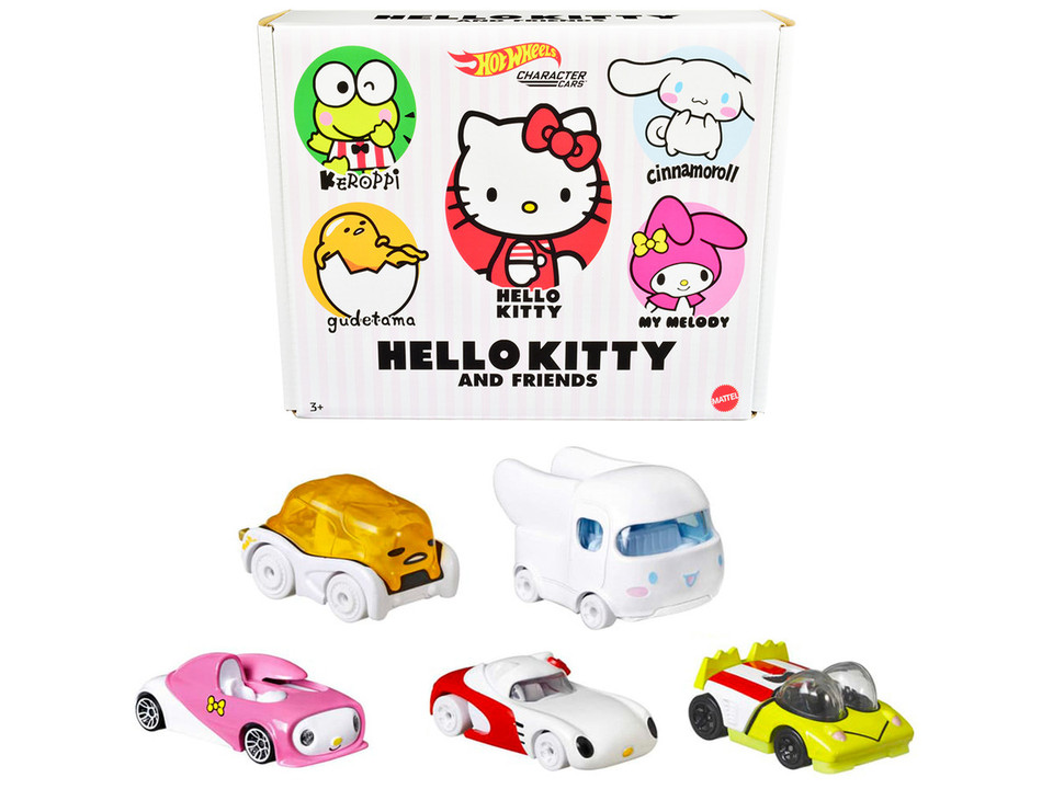 Hello Kitty Hot Wheels Set