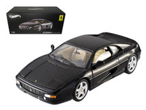 Ferrari F355 Berlinetta Elite Black 1/18 Diecast Car Model by Hotwheels