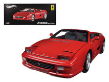 1/18 Hot Wheels Elite Ferrari F355 Spider Convertible (Red) Diecast Car Model