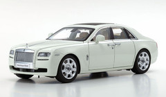 1/18 Kyosho Rolls-Royce RR Ghost (English White) Full Open Diecast Car Model