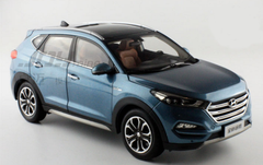 1/18 Dealer Edition 2015 Hyundai Tucson (Blue) Diecast Car Model