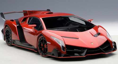 AUTOart Red Lamborghini Veneno Replica | LIVECARMODEL