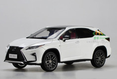 1/18 Dealer Edition Lexus RX F Sport (White) Diecast Car Model