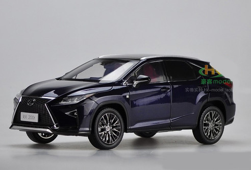 1/18 Dealer Edition Lexus RX F Sport (Blue) Diecast Car Model ...