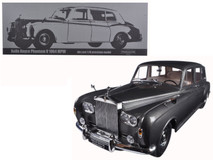 1964 Rolls Royce Phantom V MPW Gunmetal Grey LHD 1/18 Diecast Model Car by Paragon