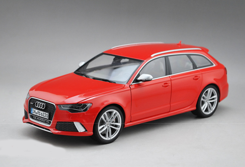 ミニチャンプス　アウディ　Audi RS6 1/18 赤　レッド 1/18 Kilo Works Audi RS6 C8 (Red) Full Open Diecast Car