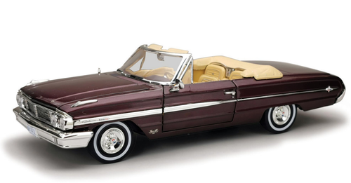 1/18 Sunstar 1964 Ford Galaxie 500 XL Open Convertible