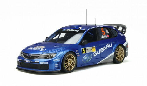 1/18 OTTO 2008 Subaru Impreza S14 WRC #5 Rally Germany