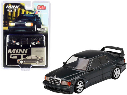 MERCEDES BENZ 190e Evolution II Black 1/18 Diecast Model Car