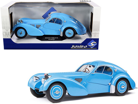 1937 Bugatti Type 57 SC Atlantic RHD (Right Hand Drive) Light Blue