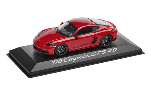 Porsche 718 Cayman GT4 RS Typ 982 Tribute to Carrera RS 2.7 2021 Weiß / Grün gestreift 1/43