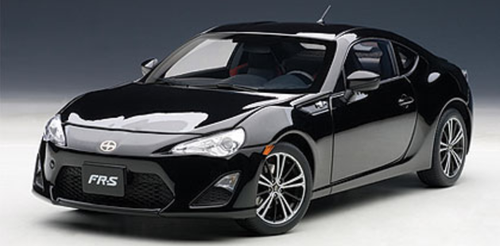 Black Scion FRS Diecast Model Car | LIVECARMODEL