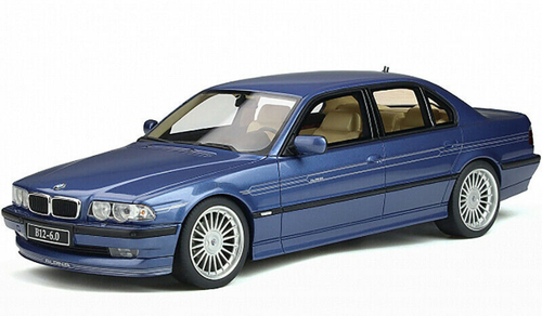 1/18 BMW 7 Series Alpina B12 (E38) Alpina Blue Resin Car Model