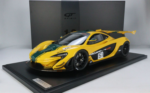GT Spirit 1:18 MCLAREN 750S – Modèle Réduit En Résine – Jaune – Neuf – Cadeau Passionné