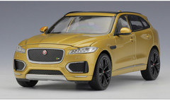 1/24 Welly Jaguar F-Pace (Gold) Diecast Car Model