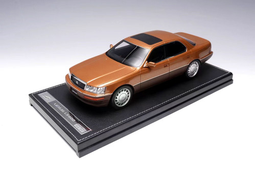 No73 ミニカー1/18箱あり IVY MODEL LEXUS LS400 1/18 IVY Lexus LS400 LS 400 (Black) Resin Car Model