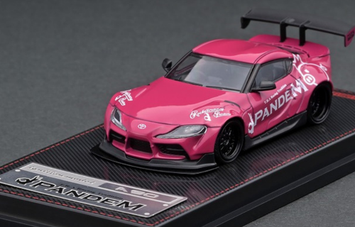 限定生産1/64イグニッションモデル PANDEMスープラ (A90) パープル 1/64 Toyota PANDEM Supra (A90) Pink (Ignition Model