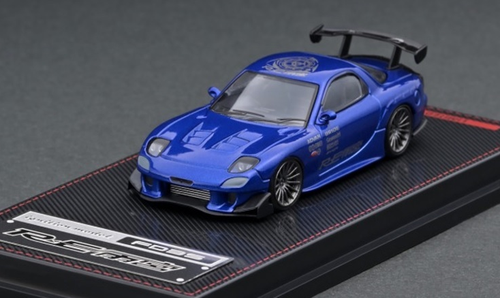 1/64 Ignition Model Mazda RX-7 (FD3S) RE Amemiya Blue Metallic