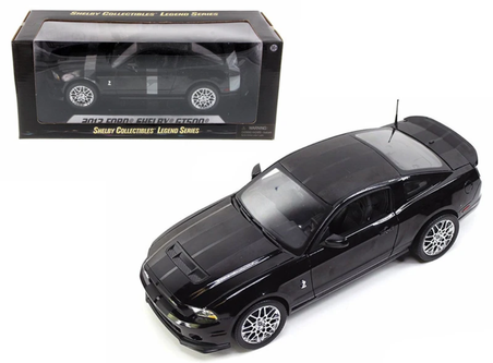1/18 Shelby Collectibles 2013 Ford Shelby GT500 (Black) Diecast