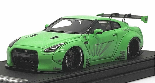 1/43 Ignition Model LB-WORKS GT-R (R35) Green Metallic