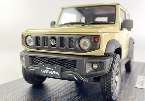 1/18 Ignition Model SUZUKI Jimny SIERRA JC (JB74W) Chiffon Ivory