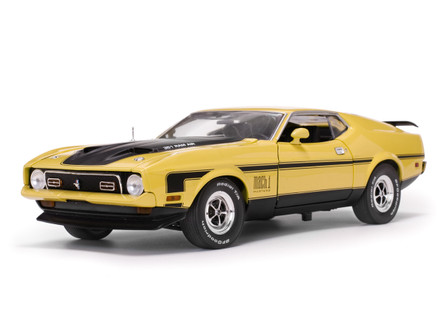 SunStar「1971 MUSTANG MACH１」 1/18 Sunstar 1971 Ford Mustang Mach 1 (Black) Diecast Car