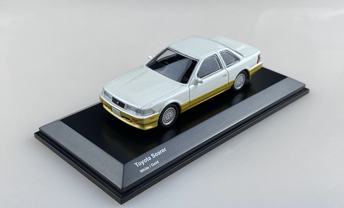 ノバ 1/64 Kyohso TOYOTA SOARER White/Gold - LIVECARMODEL.com