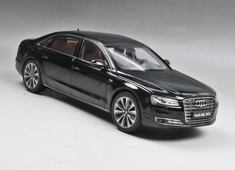 1/18 Kyosho 2014 Audi A8 A8L W12 (Black) Diecast Car Model