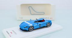 1/64 SP Model Ferrari Monza SP1 Blue with White strip Limited 99 Pieces Resin