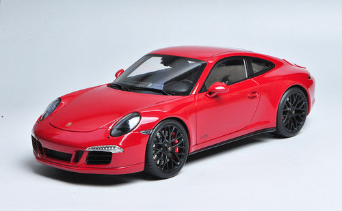 シュコー　ポルシェ 911 GTS レッド 1/18 ミニカー 1/18 Schuco 911 Carrera GTS Hardtop (Red) Diecast Car Model