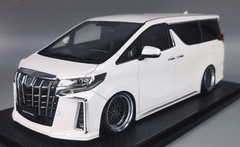 1/18 Ignition Model Toyota Alphard (H30W) Executive Lounge S Pearl White 