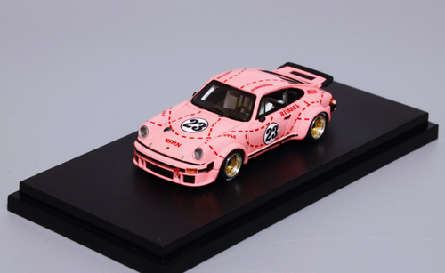 1/64 JEC Porsche 934 Pink pig（Limit 399Pcs) Resin Car Model