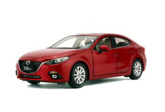 1/18 Dealer Edition MAZDA 3 Axela Sedan (Red) Diecast Car Model